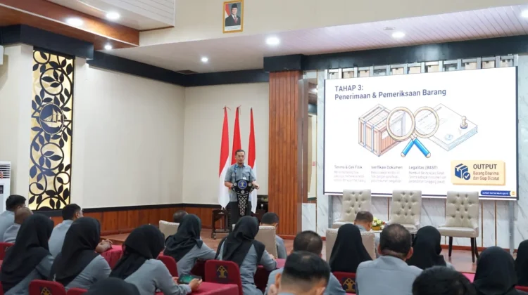 Kemenkum Sulbar Tingkatkan Kesadaran Pegawai Kelola BMN