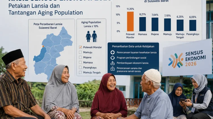 Sensus Ekonomi 2026 Petakan Lansia dan Tantangan Aging Population