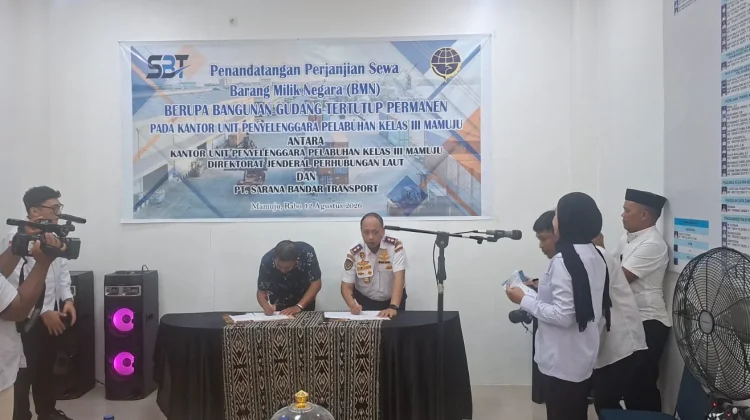 KUPP Kelas III Mamuju Sewakan Gudang ke Swasta, PNBP Rp87 Juta Masuk Kas Negara