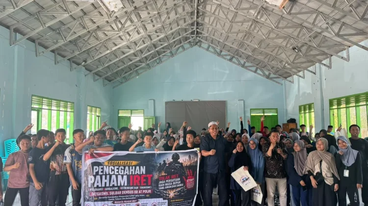 Densus 88 Sulbar Edukasi 350 Siswa MAN Majene Persoalan IRET dan NVE