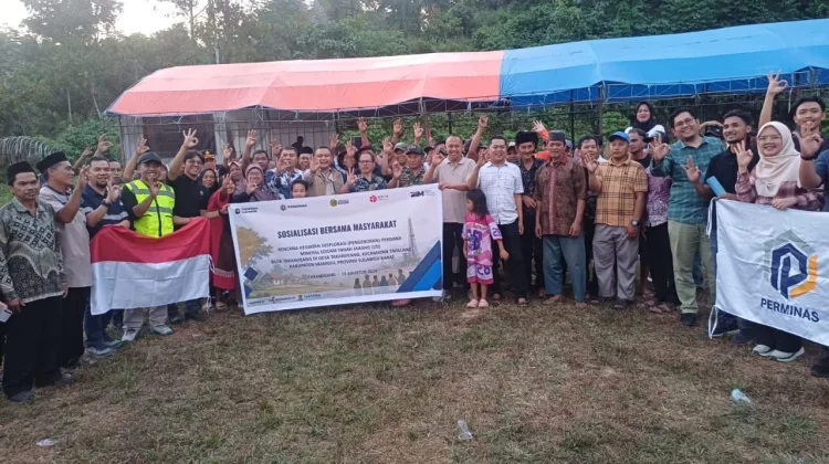 PT Perminas Sosialisasikan Eksplorasi LTJ di Takandeang Mamuju