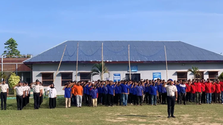 Tumbuhkan Nasionalisme, Rutan Pasangkayu Gelar Upacara HUT ke-81 RI