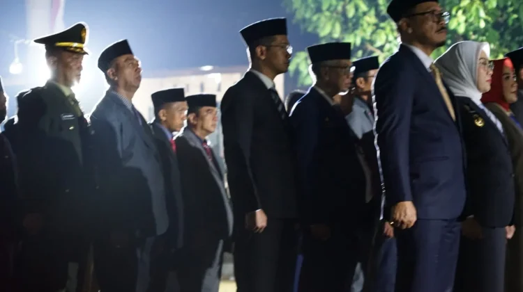Kakanwil Kemenkum Sulbar Hadiri Apel Kehormatan dan Renungan Suci