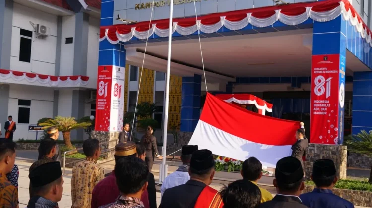 HUT Ke-81 RI Jadi Momentum Perkuat Pengabdian Jajaran Kemenkum Sulbar