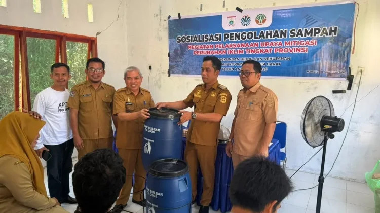 DLHK Sulbar Dorong Pengelolaan Sampah untuk Mitigasi Perubahan Iklim