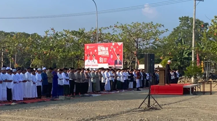 Pemkab Mamuju tengah Gelar Salat Istisqa dan Santunan Yatim Hadapi Musim Kemarau