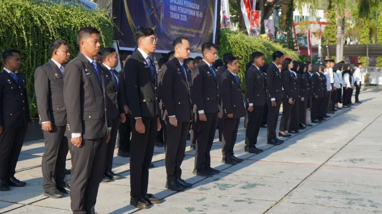 Kemenkum Sulbar Gelar Upacara Hari Pengayoman ke-81