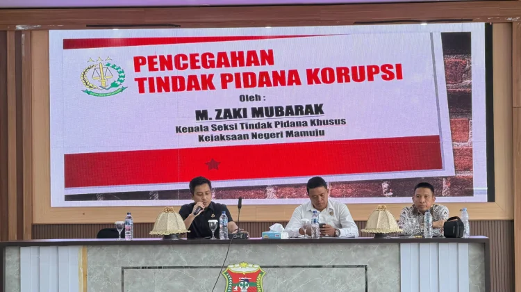 Cegah Tindak Korupsi, Kejari Mamuju Perkuat Edukasi Antikorupsi