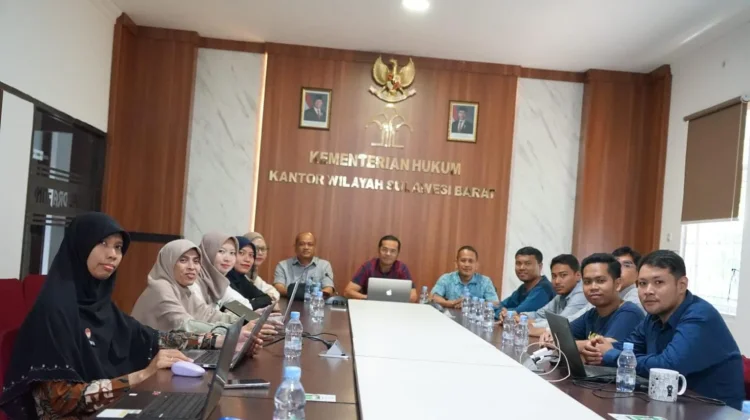 Ikuti PASTI ADA SOLUSI Bersama Menkum, Kemenkum Sulbar Perkuat Komitmen Pelayanan