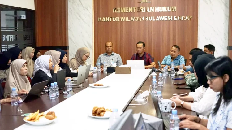 Kemenkum Sulbar Dorong Peserta Magang Kembangkan Keterampilan