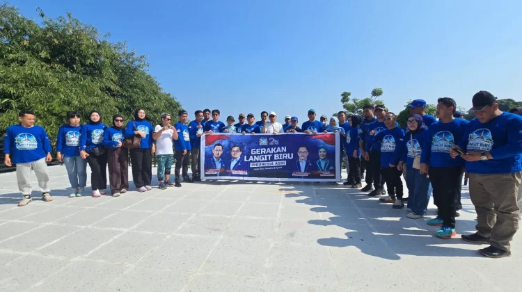 Rangkaian HUT Demokrat, Sulbar Gelar Aksi Kebersihan dan Olahraga Rakyat di Mamuju