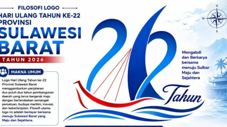 Pemprov Sulbar Rilis Logo dan Makna Hari Jadi ke-22 Sulawesi Barat