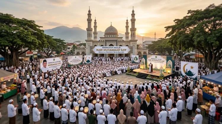 Peringatan Maulid Nabi Muhammad SAW Momentum Meneladani Ajaran Rasulullah