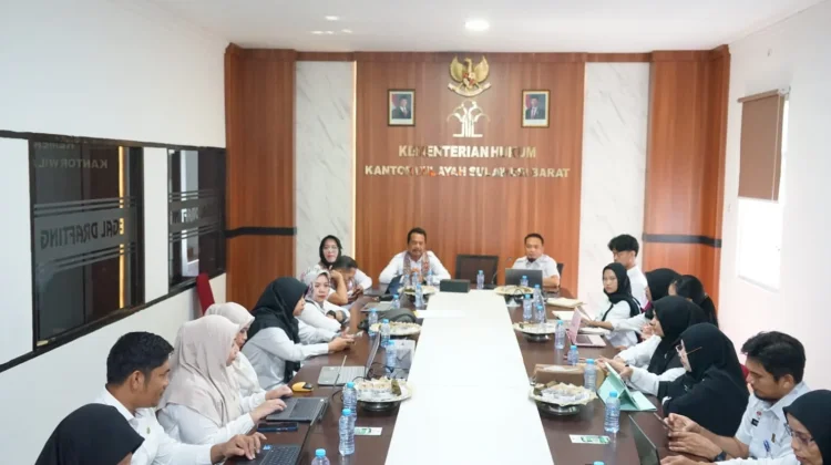 Kakanwil Kemenkum Sulbar Tekankan Ketelitian Harmonisasi RKPD 2026