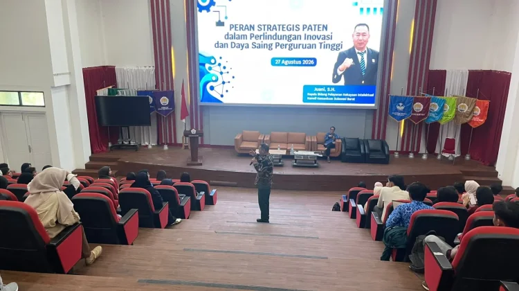 Kemenkum Sulbar Dorong Peindungan Inovasi di Unsulbar