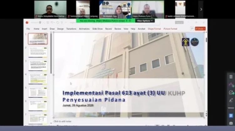 Kanwil Kemenkum Sulbar Kawal Denda Raperda Tak Lebihi Rp50 Juta