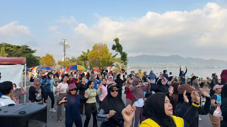 RRI Fest 2026 Meriahkan CFD Mamuju, Ada CKG hingga Gerakan Pangan Murah