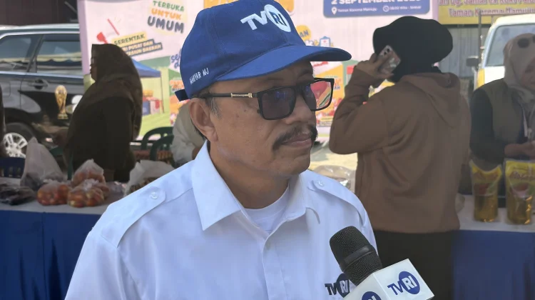 HUT Ke-64, TVRI Sulbar Gelar Gerakan Pangan Murah di Mamuju