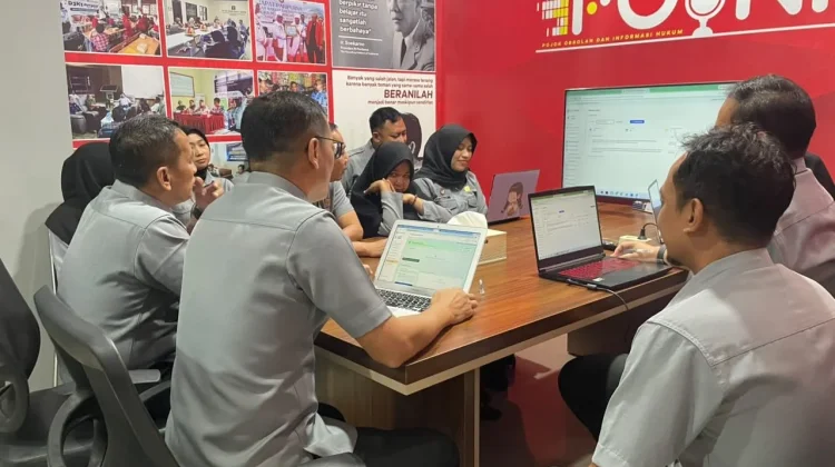 Kemenkum Sulbar Optimalkan E-Lapkin untuk Selaraskan Kegiatan dan Anggaran