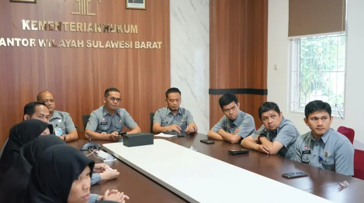 Kemenkum Sulbar Perkuat Eviden Jelang Penilaian Anugerah Legislasi Daerah