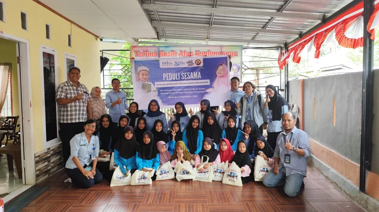 RRI Mamuju dan Densus 88 Berbagi Kasih di Panti Asuhan Campaloga Mamuju