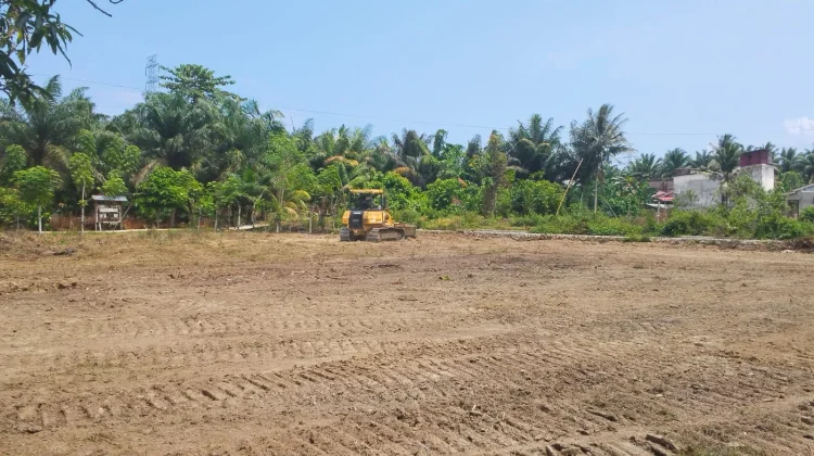 Gotong Royong Warga dan PT Letawa Wujudkan Lapangan Olahraga