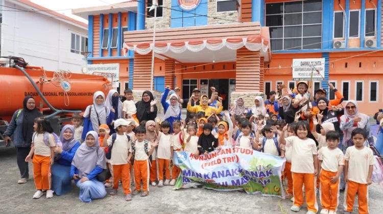 Edukasi Kebencanaan, BPBD Sulbar Ajak Anak Belajar Sambil Bermain