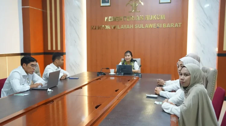 Kemenkum Sulbar Dalami Siklus Jaminan Fidusia Berbasis Digital