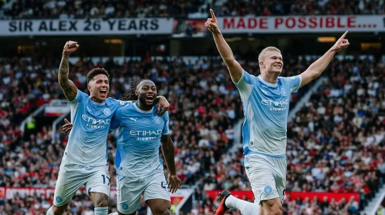 Haaland Benamkan Setan Merah! Man City Bungkam MU 1-0 dengan 10 Pemain