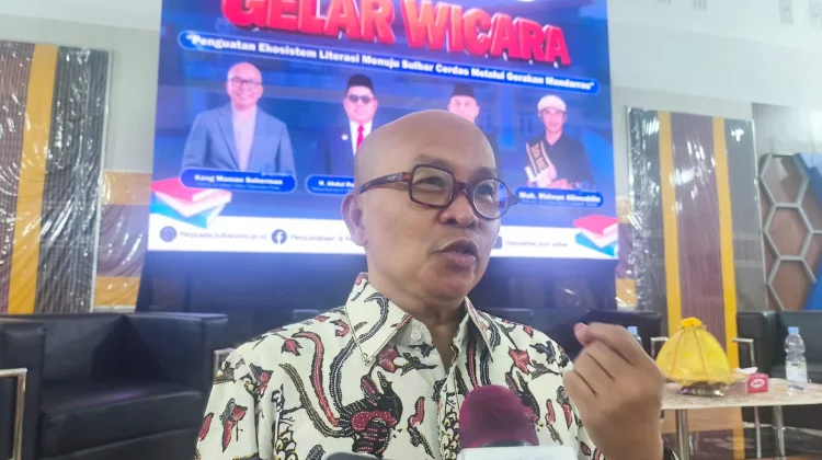 Maman Suherman: Buku Bisa Buka Pintu Ekonomi dan Wisata Sulbar