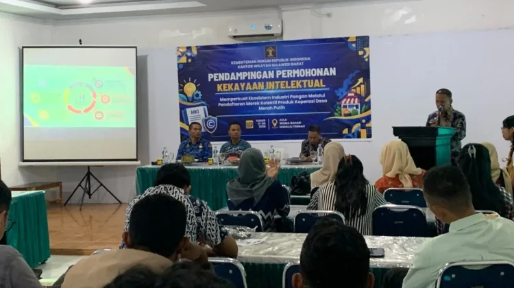 Kemenkum Sulbar Gelar Pendampingan Merek Kolektif di Mateng