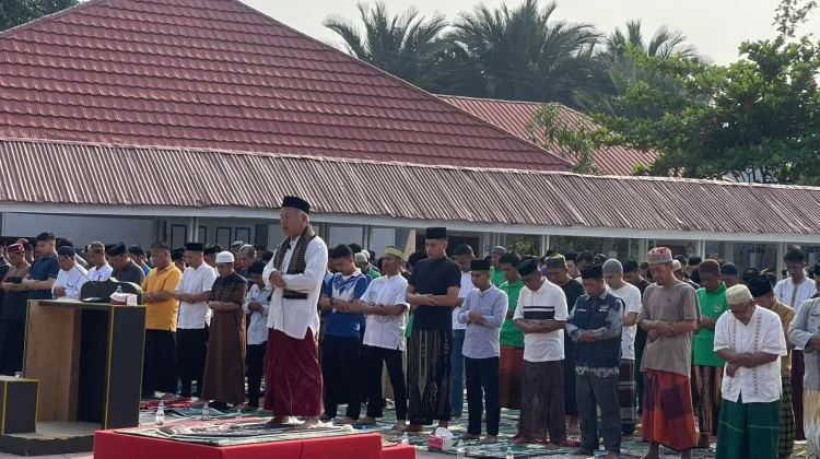 Rutan Mamuju Gelar Shalat Istisqa, Ajak Bijak Gunakan Air