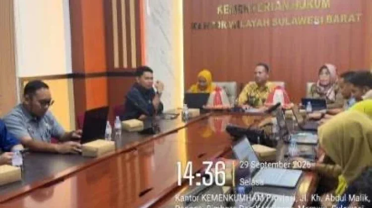 Kemenkum Sulbar Dorong Pemetaan Produk Hukum
