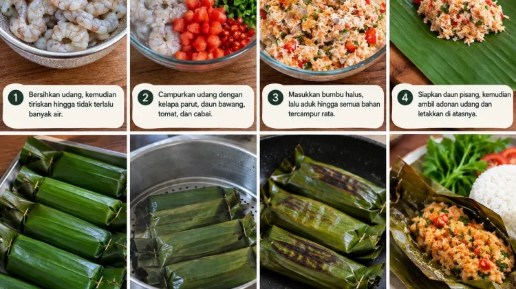 Pepes Udang Kelapa, Sajian Tradisional dengan Cita Rasa Istimewa