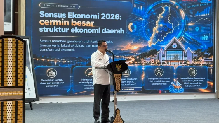 Bapperida Sulbar: Hasil Sensus Ekonomi 2026 Jadi Dasar Transformasi Ekonomi