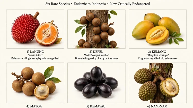 Tidak Kalah dari Buah Impor, Seperti ini Buah Langka di Indonesia