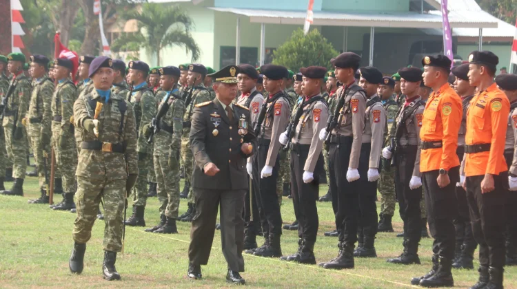 HUT Ke-81 TNI, Wabup Mamuju Dorong Kolaborasi Bangun Infrastruktur di Daerah