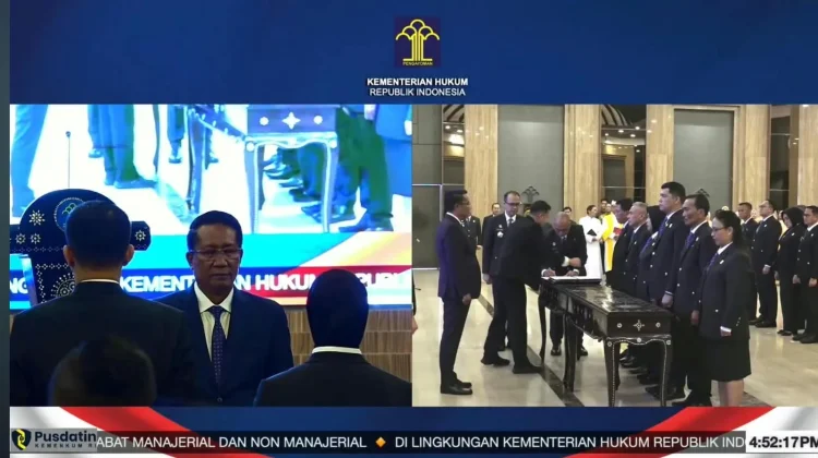 Kakanwil Saefur Rochim Sambut Rotasi Pejabat Kemenkum Sulbar