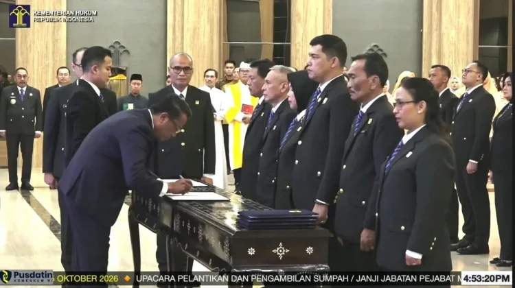 Dua Pejabat Kemenkum Sulbar Berganti, Perkuat Pengabdian