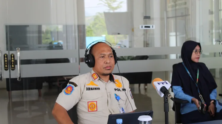 Satpol PP Sulbar Tertibkan Pelajar yang Berkeliaran saat Jam Belajar