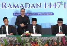 Pemerintah Tetapkan Awal Ramadan 1447 H pada 19 Februari 2026