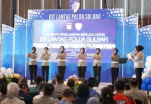 Ditlantas Polda Sulbar  Kampanye Keselamatan Berlalu Lintas