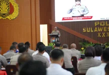 Polda Sulbar Gelar Rapim, Bahas Situasi Terkini