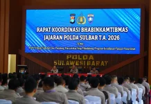 Kapolda Sulbar Percayakan Keamanan kepada Bhabinkamtibmas