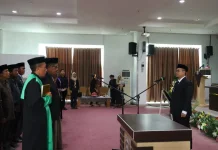 Pelantikan Eselon II, Bupati Mateng : Hasil Asesmen LAN