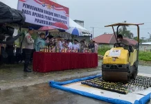 Polresta Mamuju Musnahkan Ribuan Botol Miras