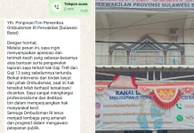Hak Guru PPPK Terbayar, Pelapor Sampaikan Terima Kasih ke Ombudsman Sulbar