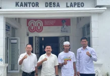 Kemenkum Sulbar Lakukan Pembinaan Posbankum di Desa Lapeo