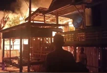Hanya dalam Hitungan Jam, 29 Rumah di Galung Tuluk Ludes Dilalap Si Jago Merah