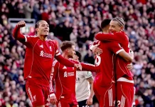 Liga Inggris: Liverpool Mengamuk, City dan Wolves Menang